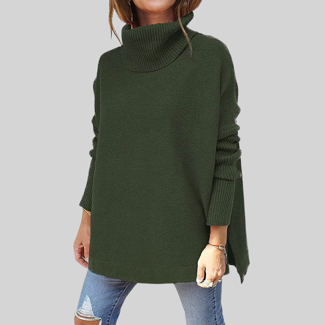 ANNELISE | OVERSIZED JUMPER WITH ROLL NECK
