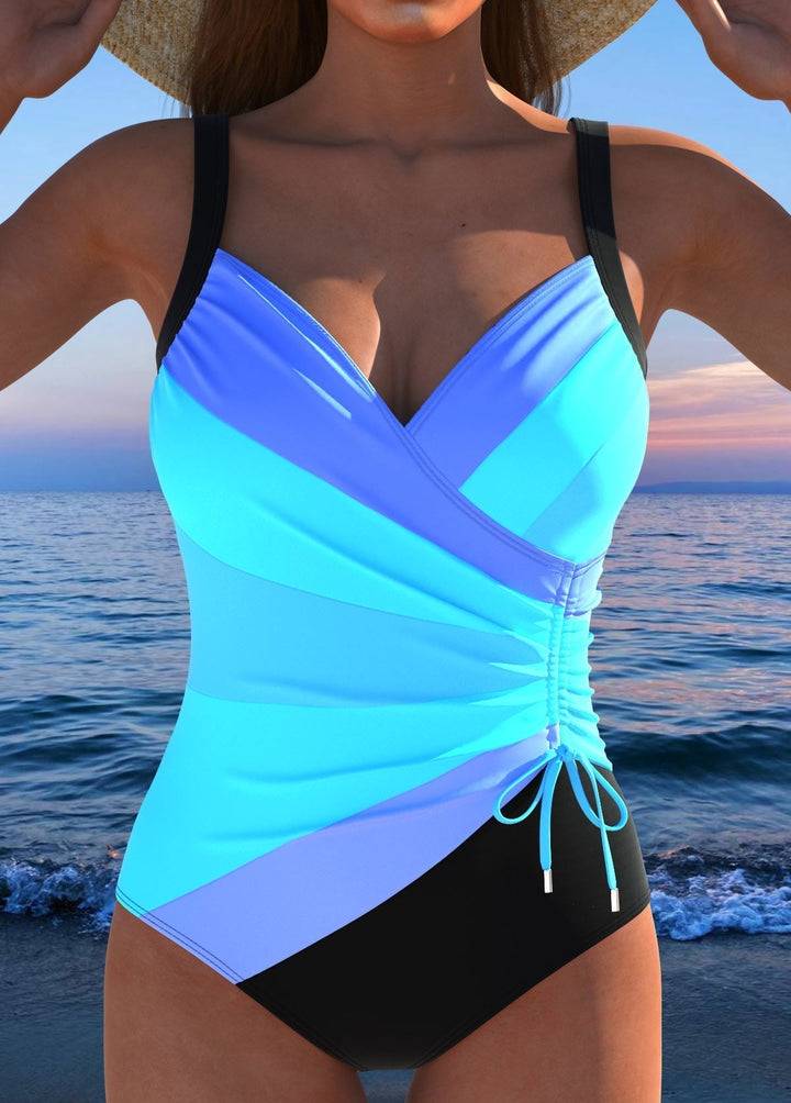 Mayte | Crossed swimsuit that flatters and enhances