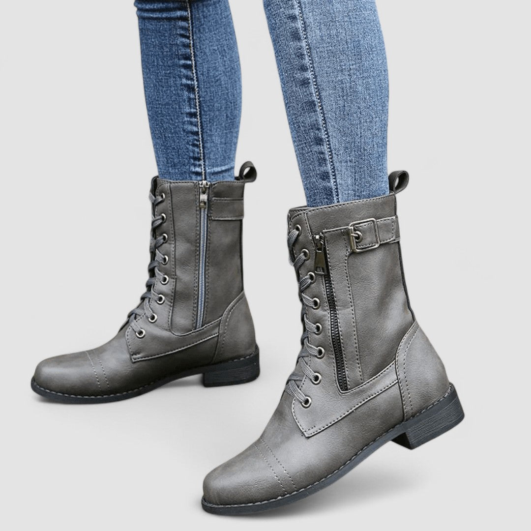 TALLULAH | BUCKLED WESTERN BOOTS
