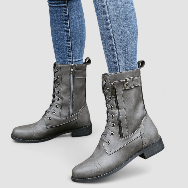 TALLULAH | BUCKLED WESTERN BOOTS