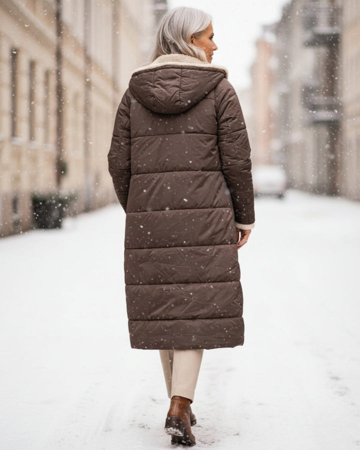 ELEANOR | REVERSIBLE HOODED COAT