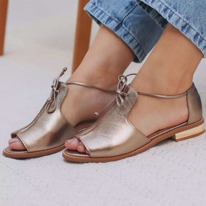 LILLIANA™ – STRAP-STYLE LEATHER SANDALS