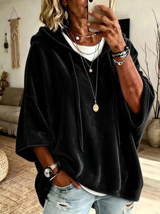NOEMI | OVERSIZED HOODED TOP