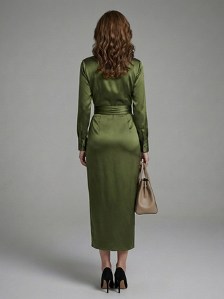 Odessa | Midi Dress Long