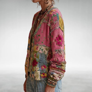 TAMSIN | PATCHWORK BOHO CARDIGAN