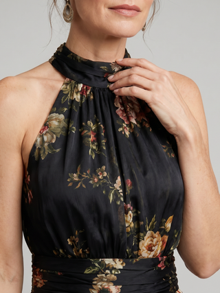 Sior | Halter Midi Dress