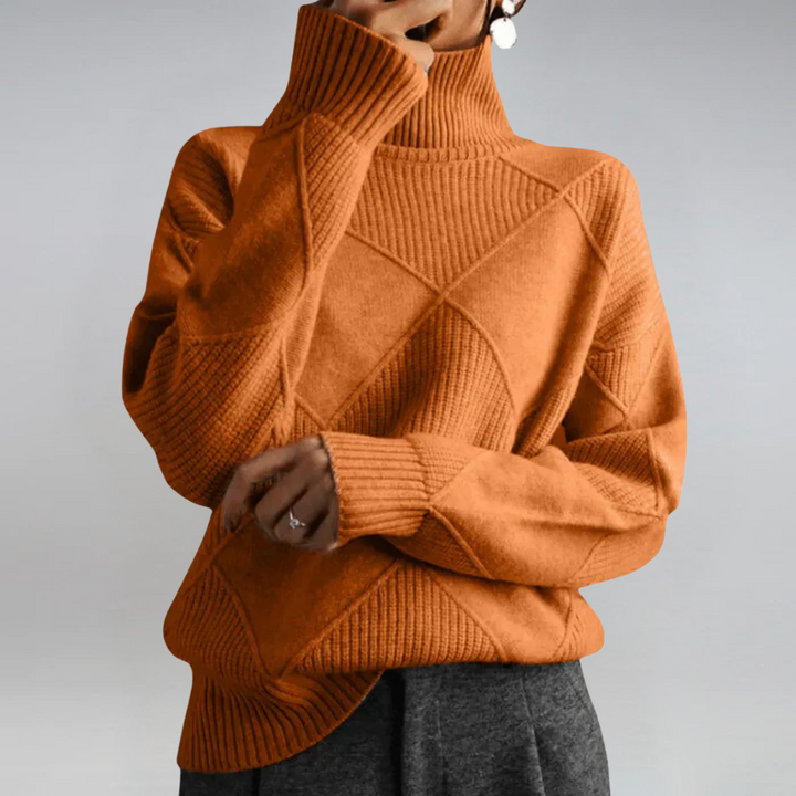 LAUREN | ELEGANT TURTLENECK SWEATER
