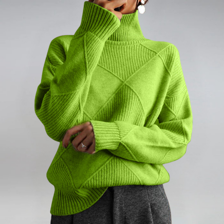 LAUREN | ELEGANT TURTLENECK SWEATER