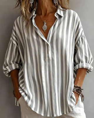 Nora | Striped Blouse