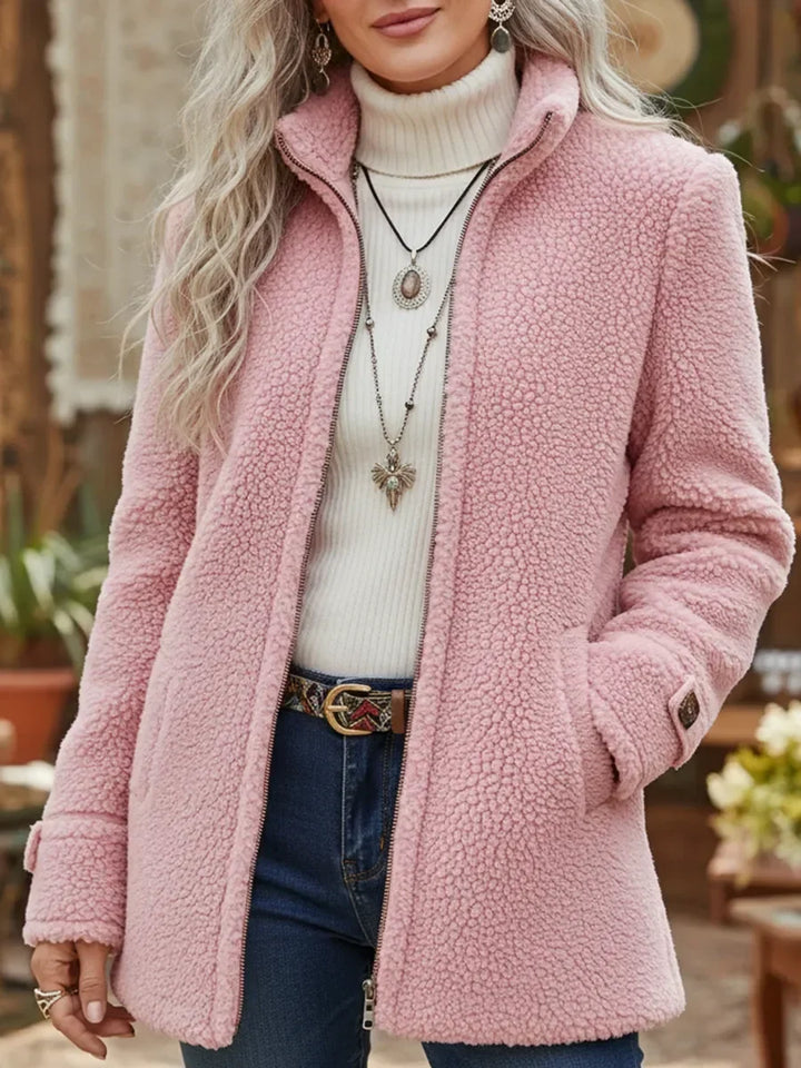 CARISSA | FULL-ZIP STAND COLLAR JACKET