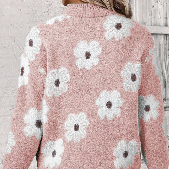 BLOOM | PULLOVER WITH ZIP NECK