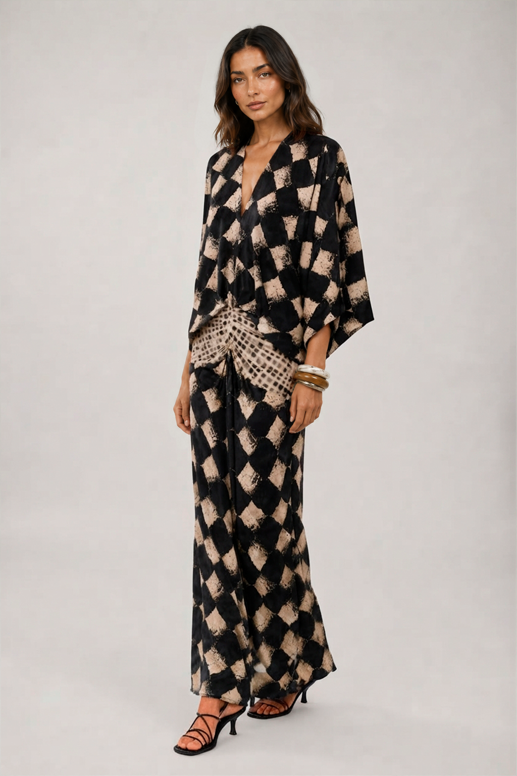 MAELIA | MEDITERRANEAN MOSAIC MAXI DRESS