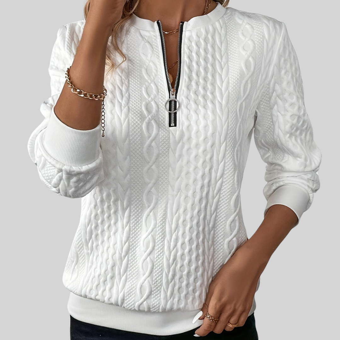 LUCIE | ZIP-UP JUMPER
