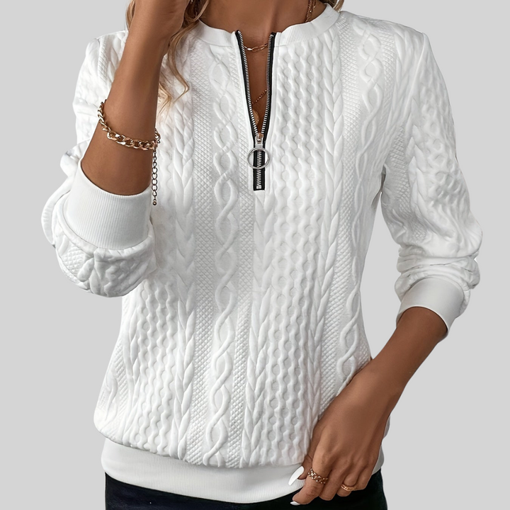 LUCIE | ZIP-UP JUMPER
