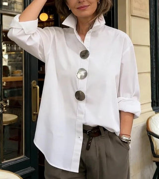 Lennox | Button Blouse
