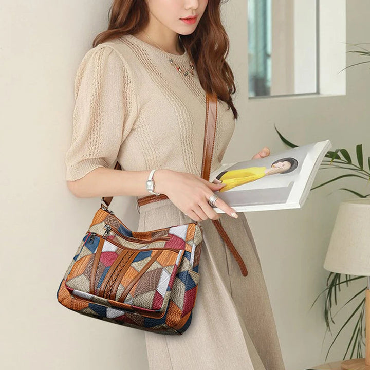 FLAIR / PATCHWORK ELEGANCE – UNIQUE BAG WITH ARTISTIC FLAIR