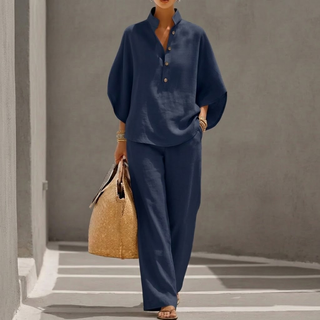 Azure | Wide-Leg Pants Set