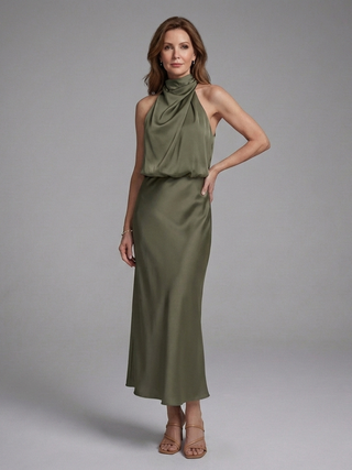 Rivelle | Midi Dress Halter