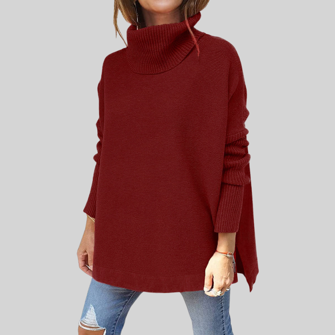 ANNELISE | OVERSIZED JUMPER WITH ROLL NECK