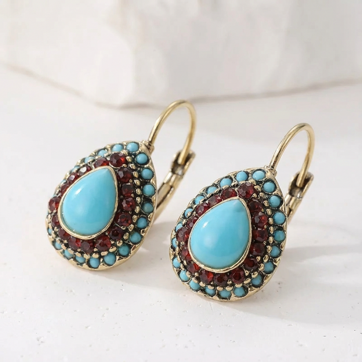 Rosalind | Crystal Teardrop Earrings