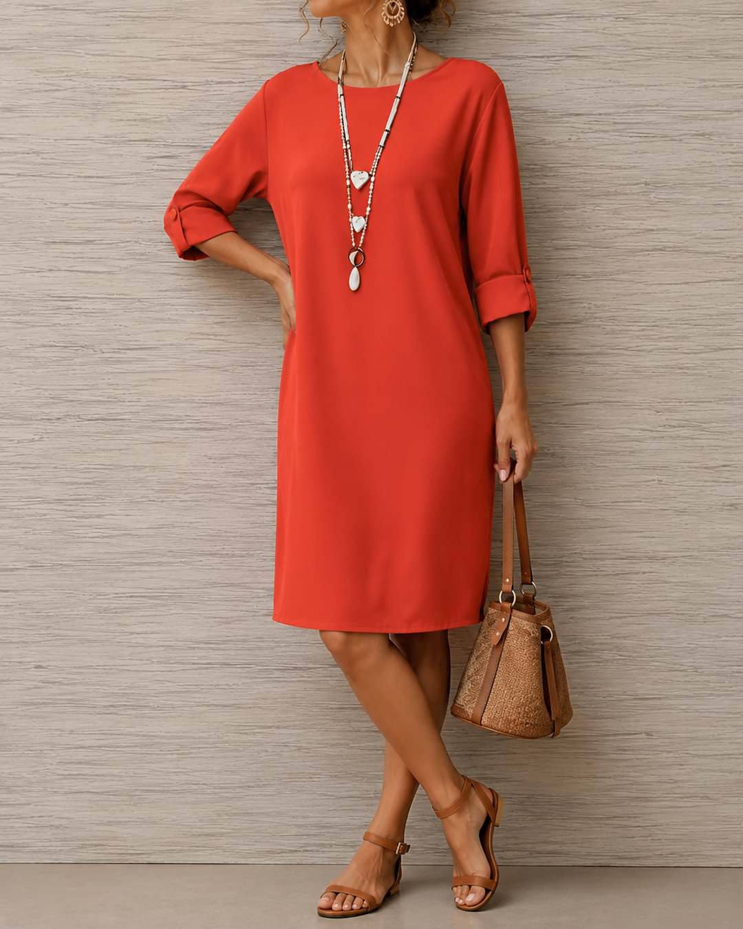 ODETE | RELAXED MIDI DRESS