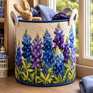 FLORIA | FLOWER LAUNDRY BASKET