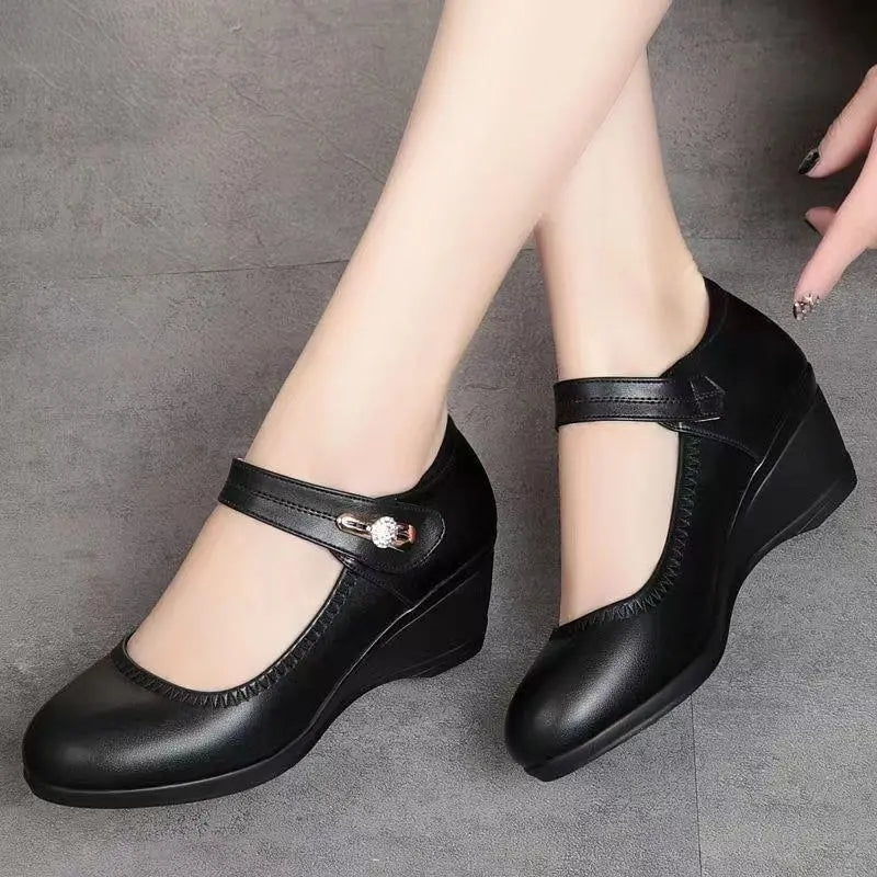 LYDIE | ELEGANT MID-HEEL COMFORT SHOES