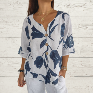 Despoina | Floral Top