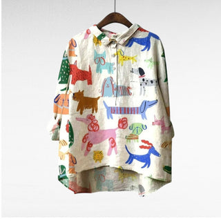 Ondine | Animal Blouse