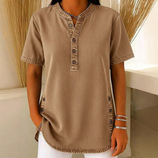 Reagan | Casual Denim Tunic