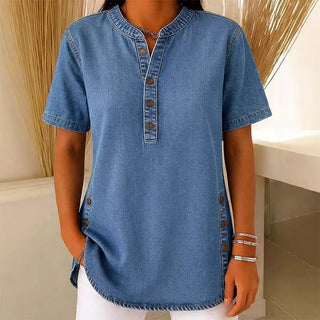 Reagan | Casual Denim Tunic