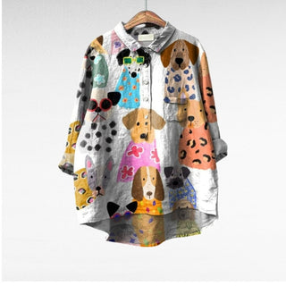 Ondine | Animal Blouse