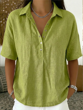 Nora | Button Blouse