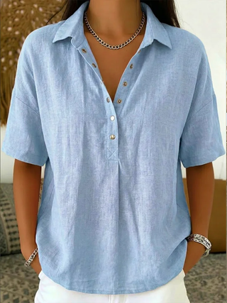 Helene | Collared Blouse