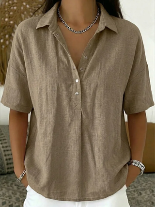 Claire | Button Blouse