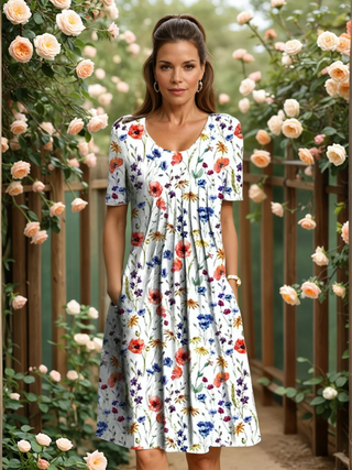 Willow | Floral Dress