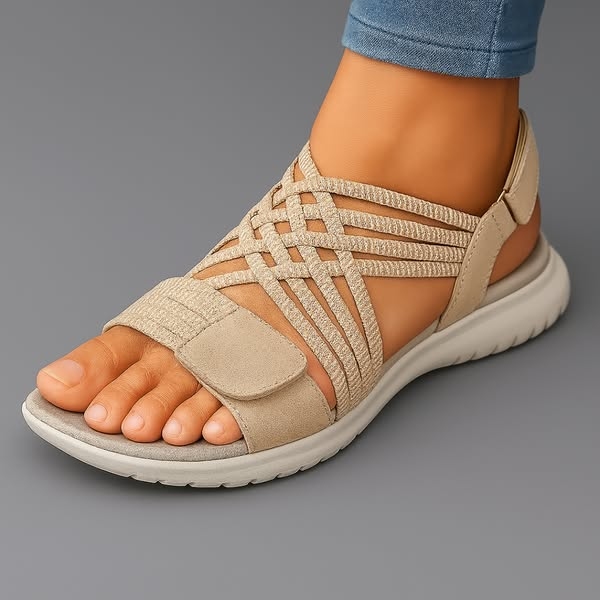 Anne Orthopedic Comfort Sandals - Beige