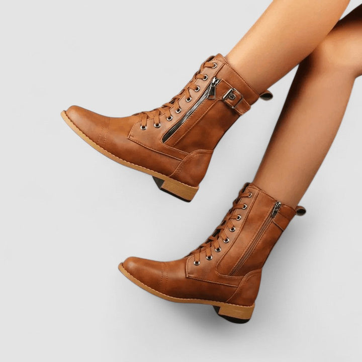 TALLULAH | BUCKLED WESTERN BOOTS