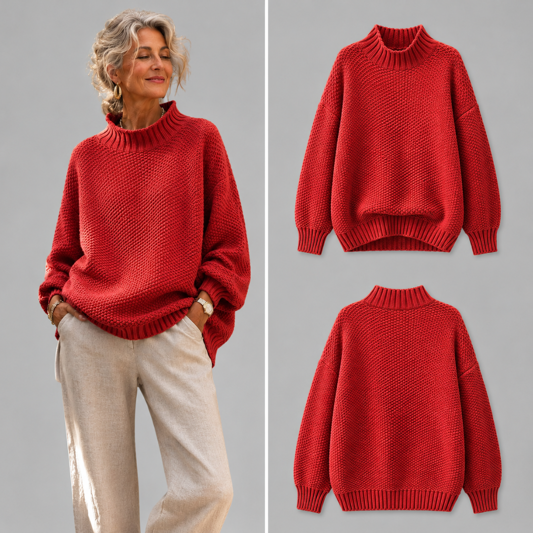 BARDA | RELAXED TEXTURED SWEATER