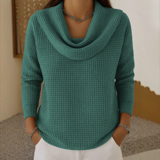 Amber | Waffle Sweater