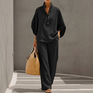 Azure | Wide-Leg Pants Set