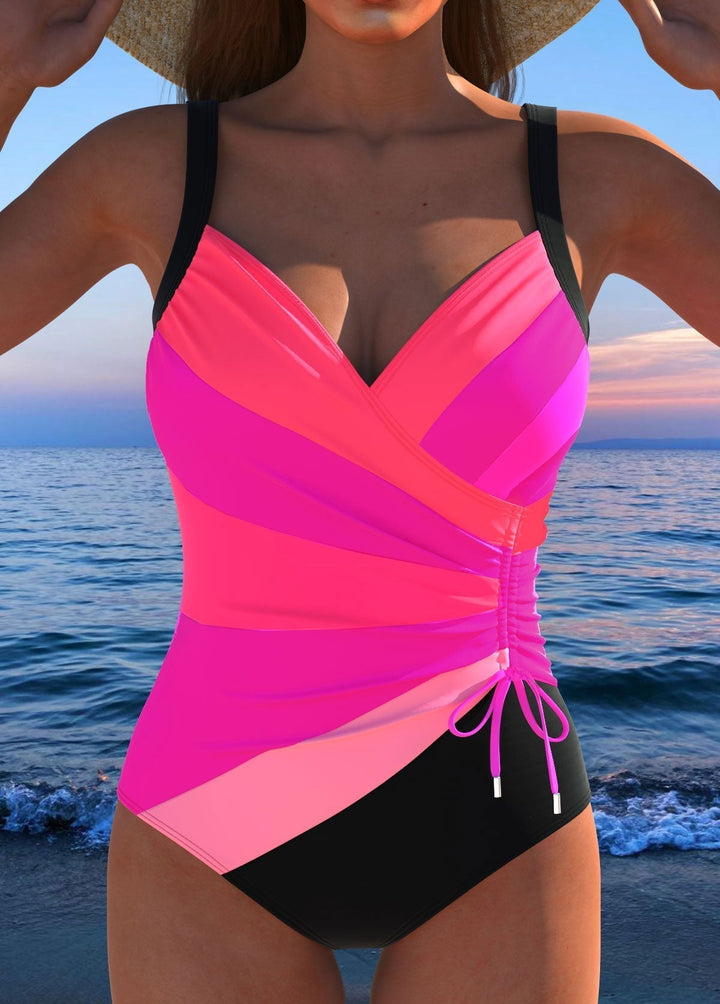 Mayte | Crossed swimsuit that flatters and enhances