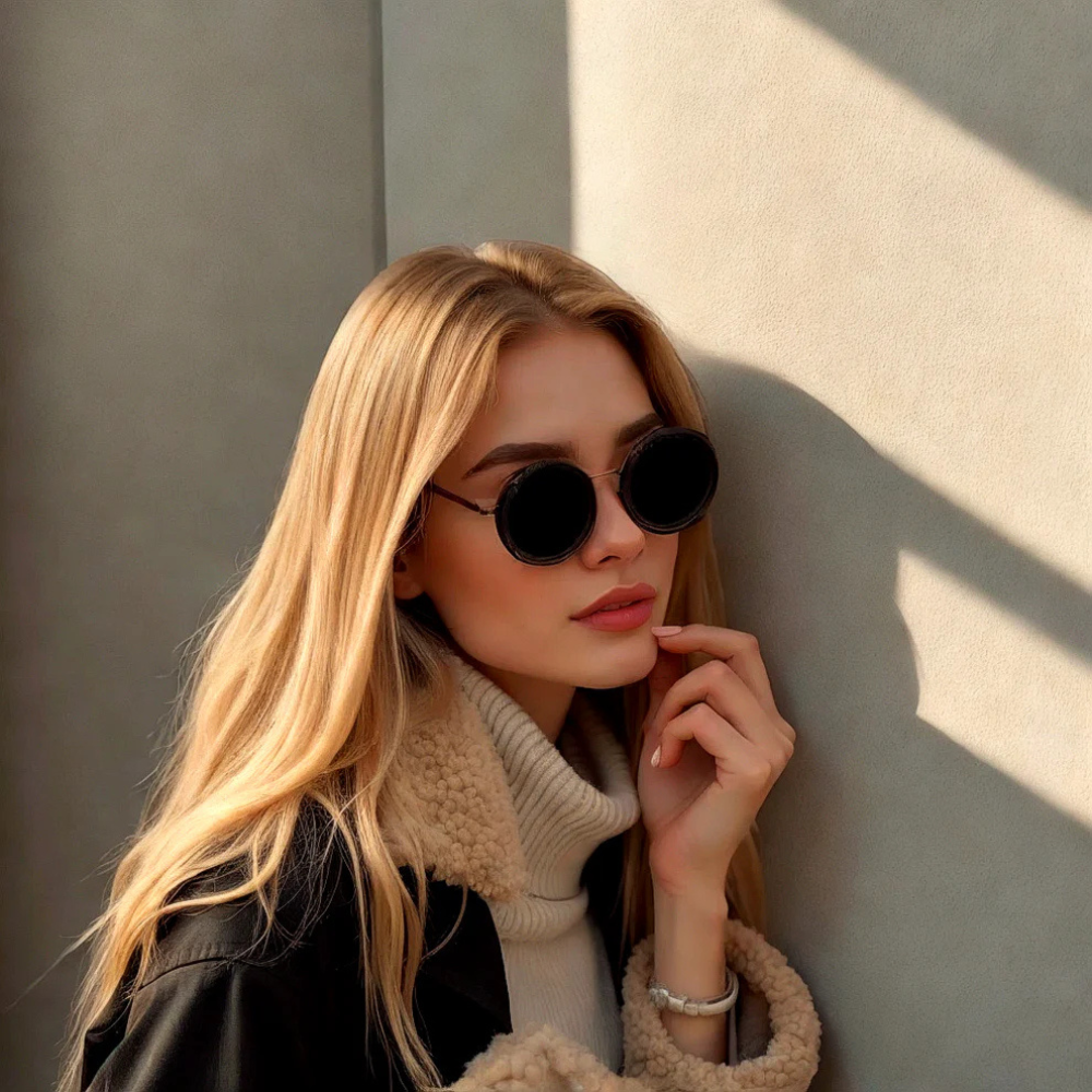 VarioLens™ ND9 Sunglasses with Adjustable Rotating Filter for Custom Intensity