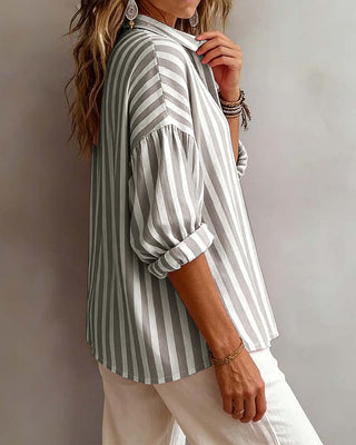 Nora | Striped Blouse