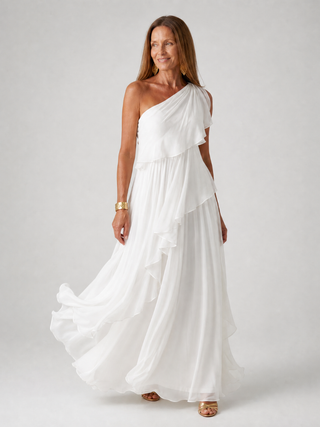 Talia | Ruffle Maxi Dress