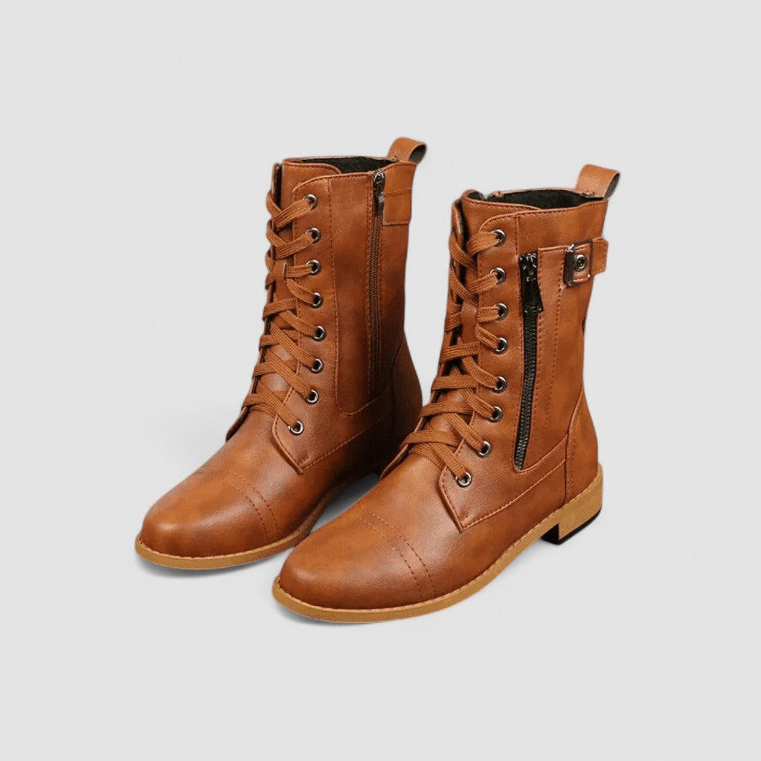TALLULAH | BUCKLED WESTERN BOOTS