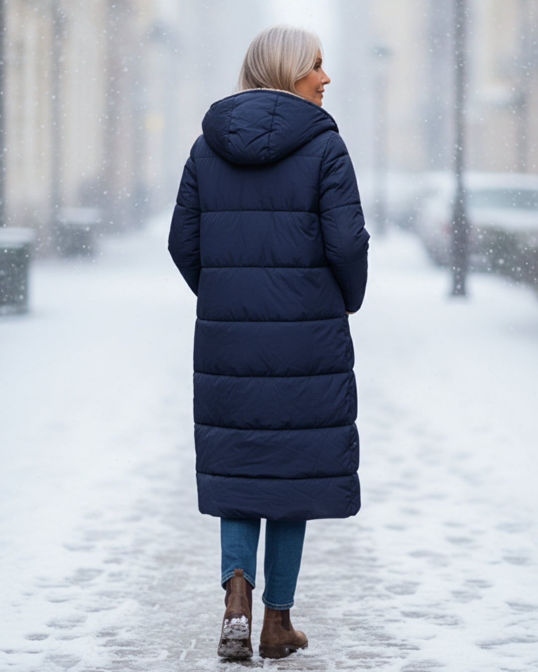 ELEANOR | REVERSIBLE HOODED COAT