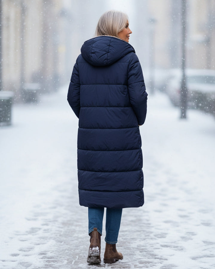ELEANOR | REVERSIBLE HOODED COAT