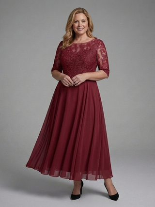 Olivina | Lace Midi