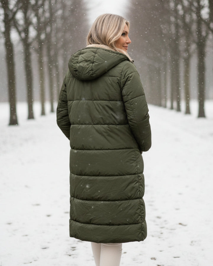 ELEANOR | REVERSIBLE HOODED COAT